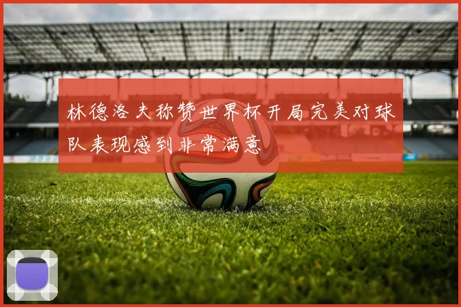 林德洛夫称赞世界杯开局完美对球队表现感到非常满意